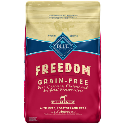 Blue Buffalo Freedom Grain-Free Adult Beef Recipe Dry Dog Food