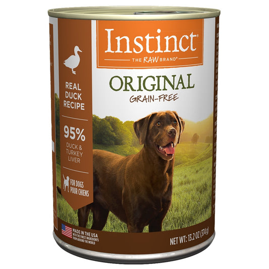 Nature's Variety Instinct Grain-Free Duck Formula Canned Dog Food