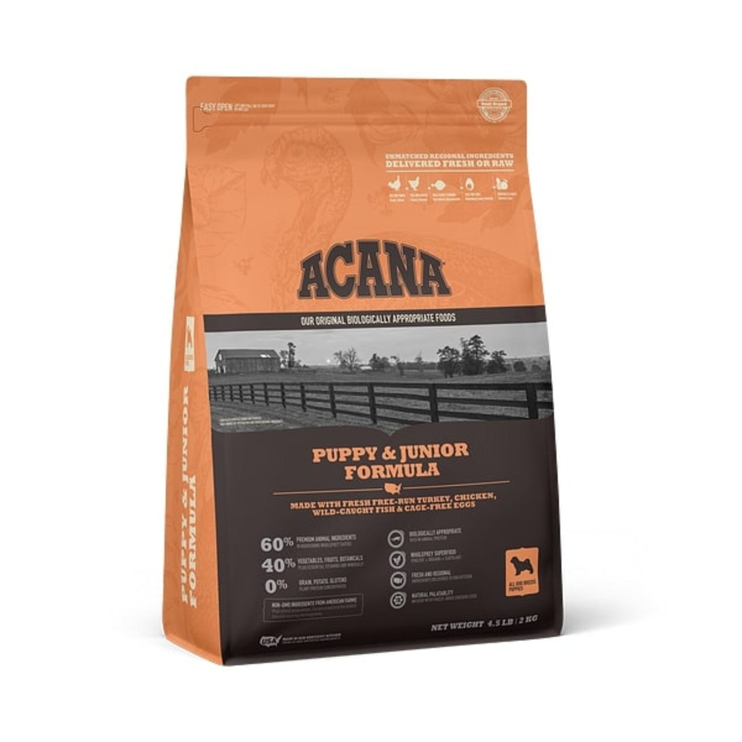 ACANA Puppy & Junior Formula Grain Free Dry Dog Food