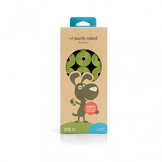 Earth Rated Refill Rolls Unscented Waste Bags - 315 Count