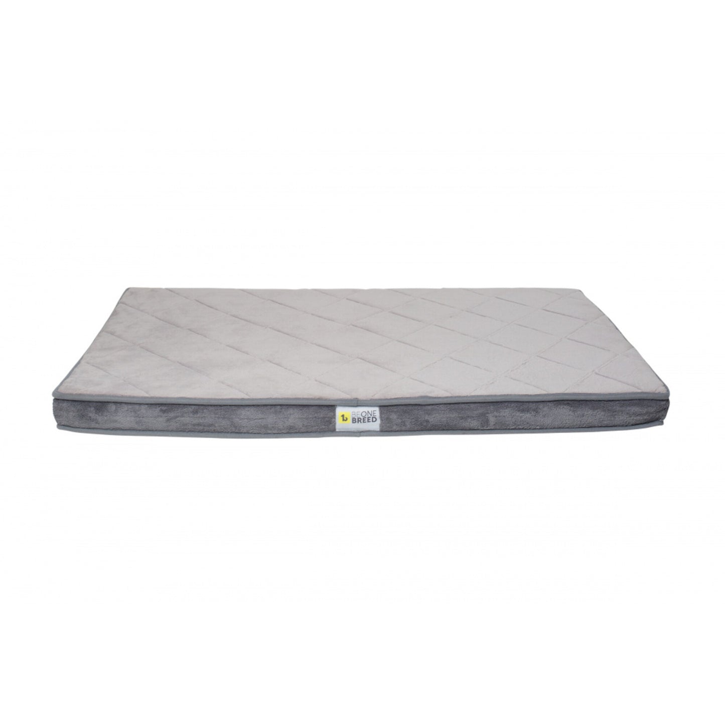 BeOneBreed Gray Diamond Pet Bed