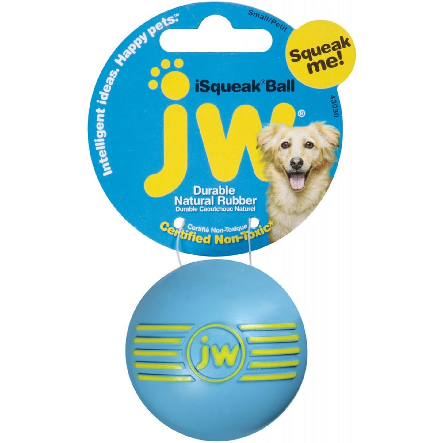 JW Pet iSqueak Ball Dog Toy
