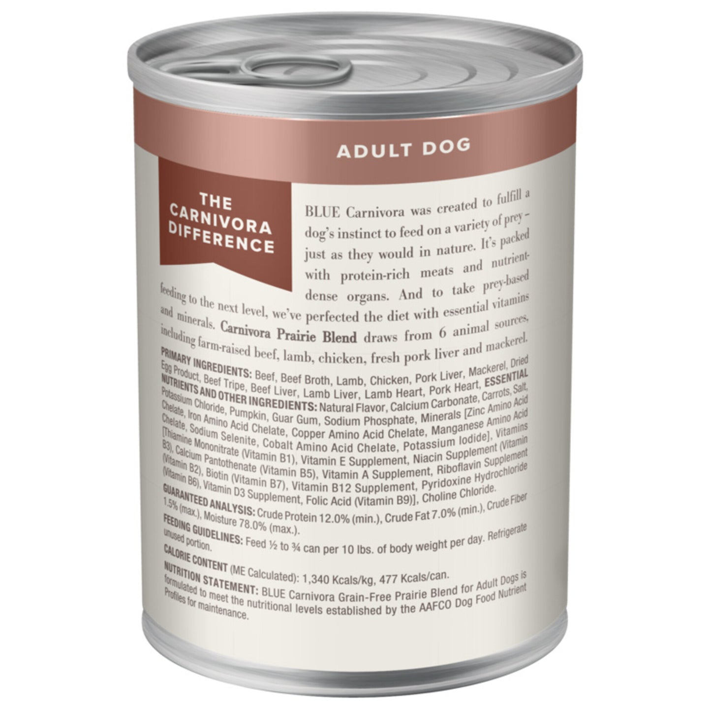 Blue Buffalo Carnivora Prairie Blend Grain-Free Adult Canned Dog Food