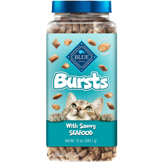 Blue Buffalo Bursts Filled Seafood Cat Treats