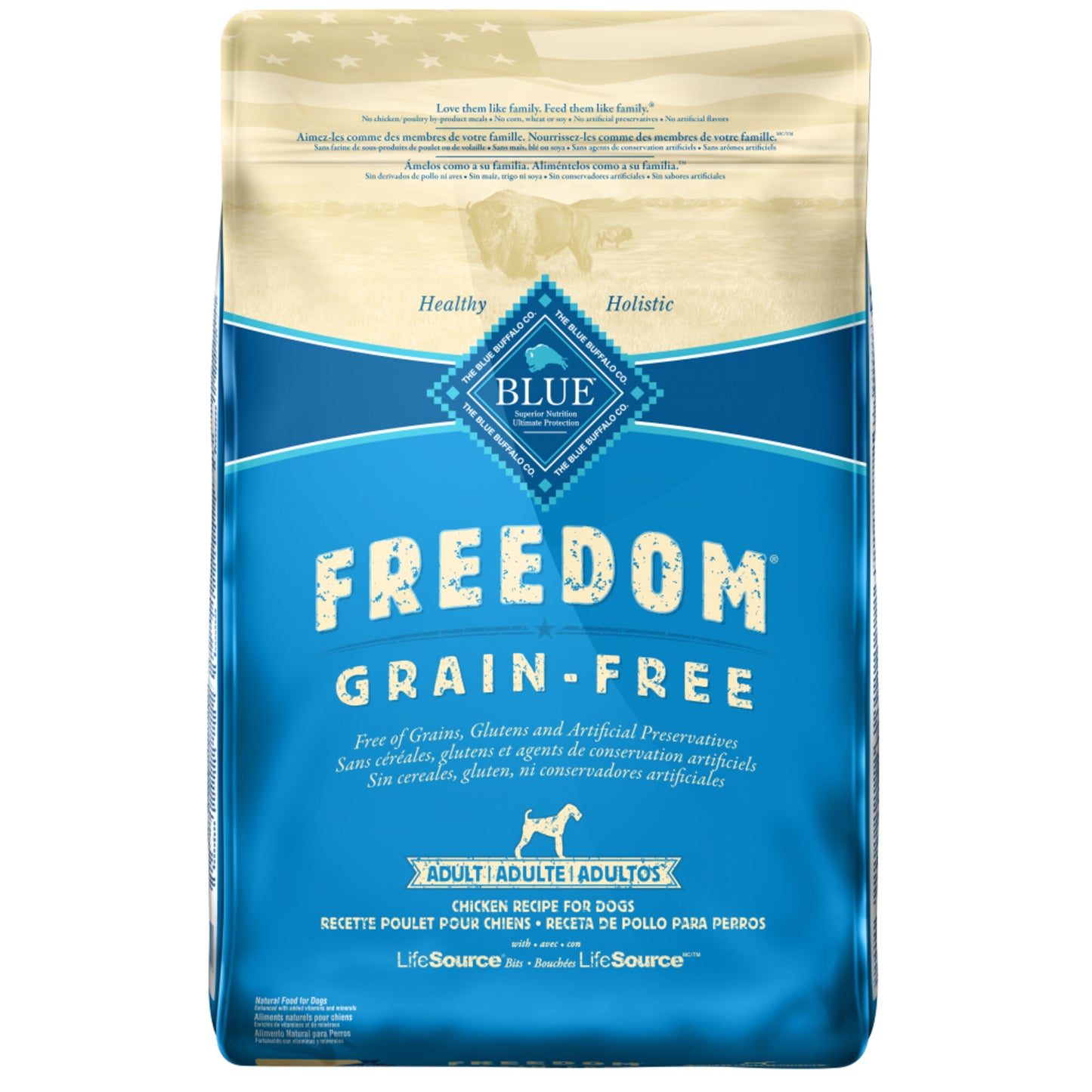 Blue Buffalo Freedom Grain Free Chicken Recipe Adult Dry Dog Food