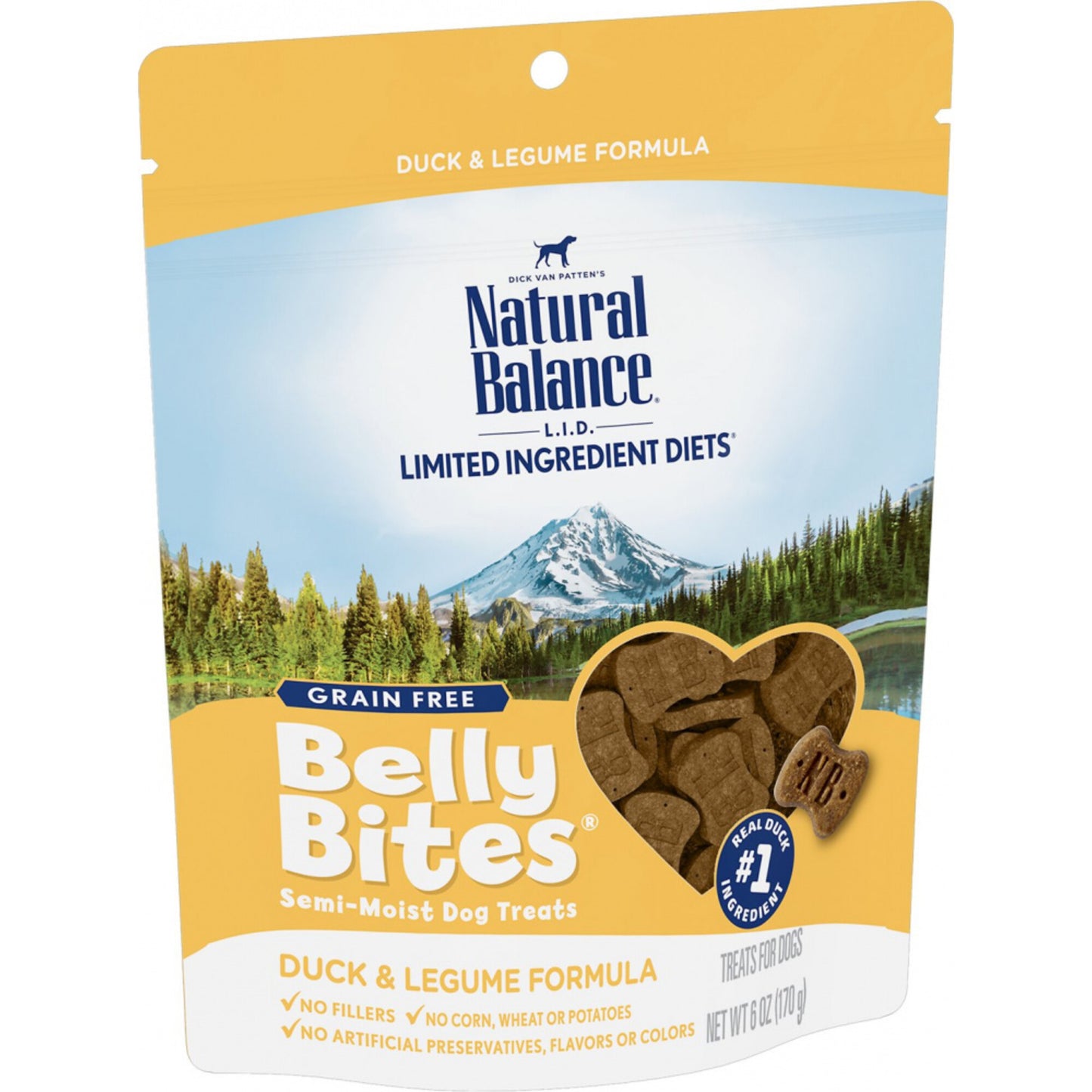 Natural Balance Belly Bites Soft Duck Treats