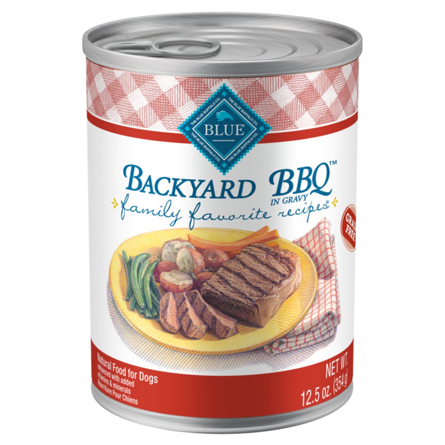 Blue Buffalo Family Favorites Backyard BBQ Canned Dog Food