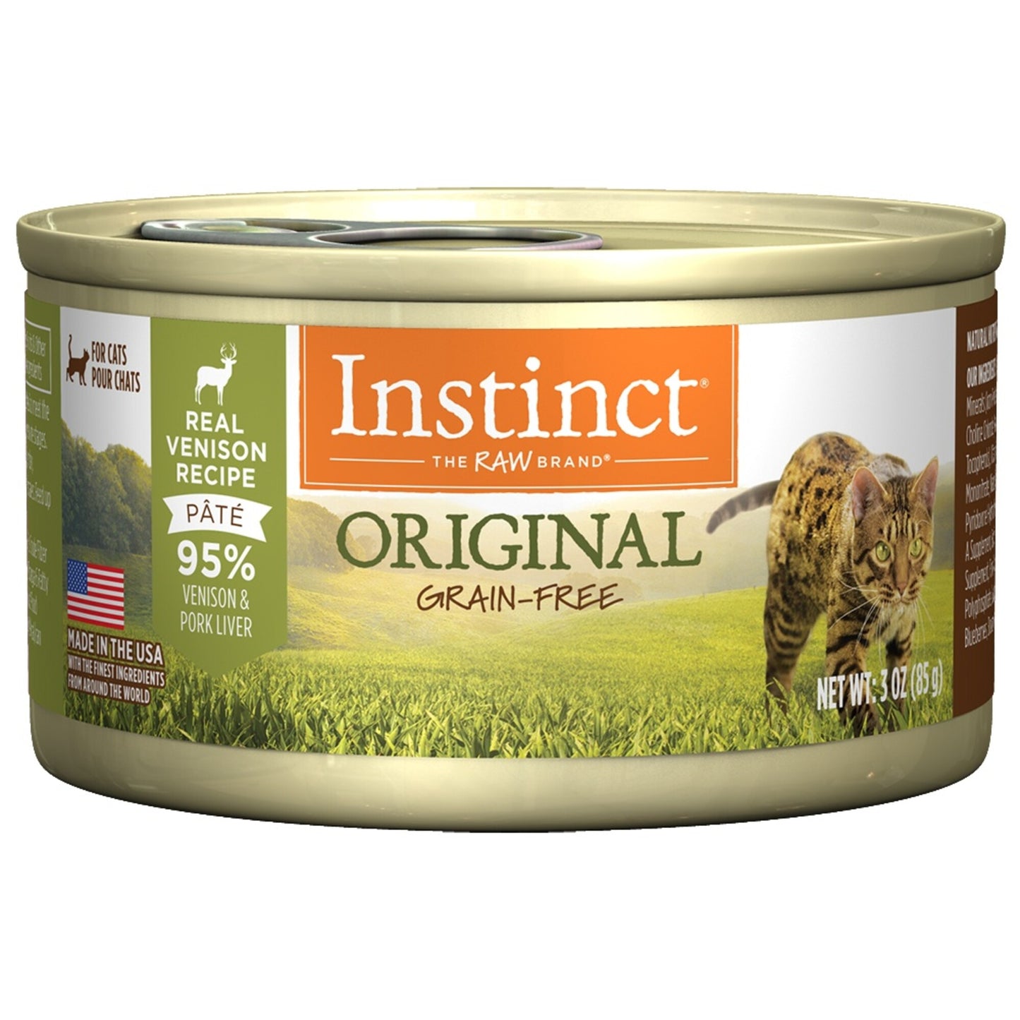 Instinct Grain-Free Venison Formula Canned Cat Food