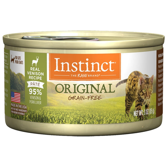 Instinct Grain-Free Venison Formula Canned Cat Food
