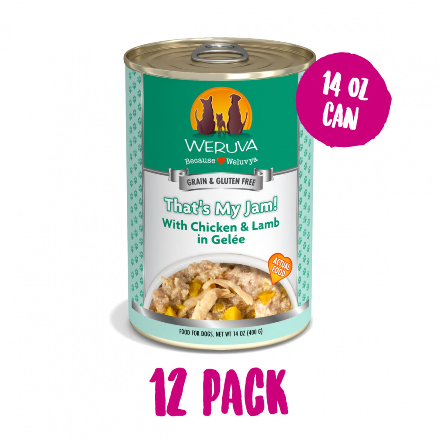 Weruva Thats My Jam Chicken & Lamb Canned Dog Food