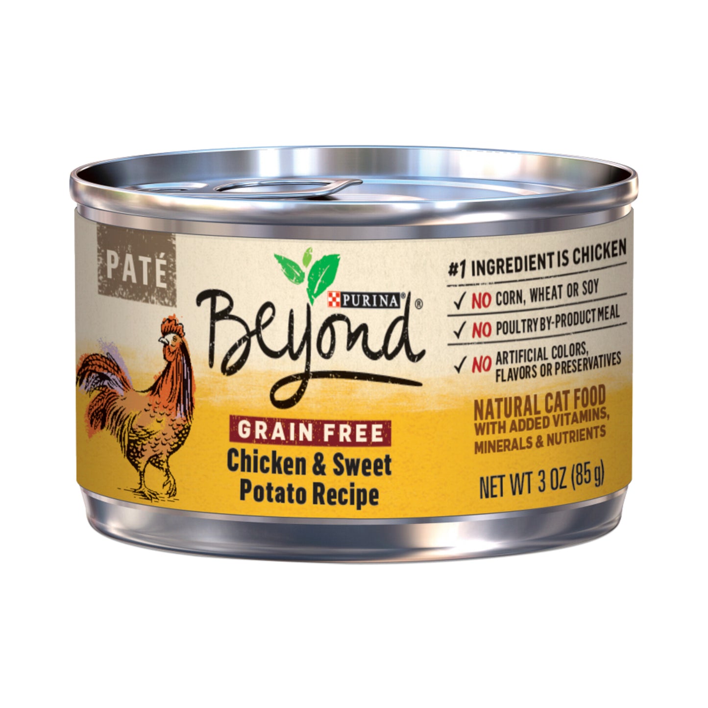 Purina Beyond Grain-Free Chicken & Sweet Potato Pate Recipe Canned Cat Food