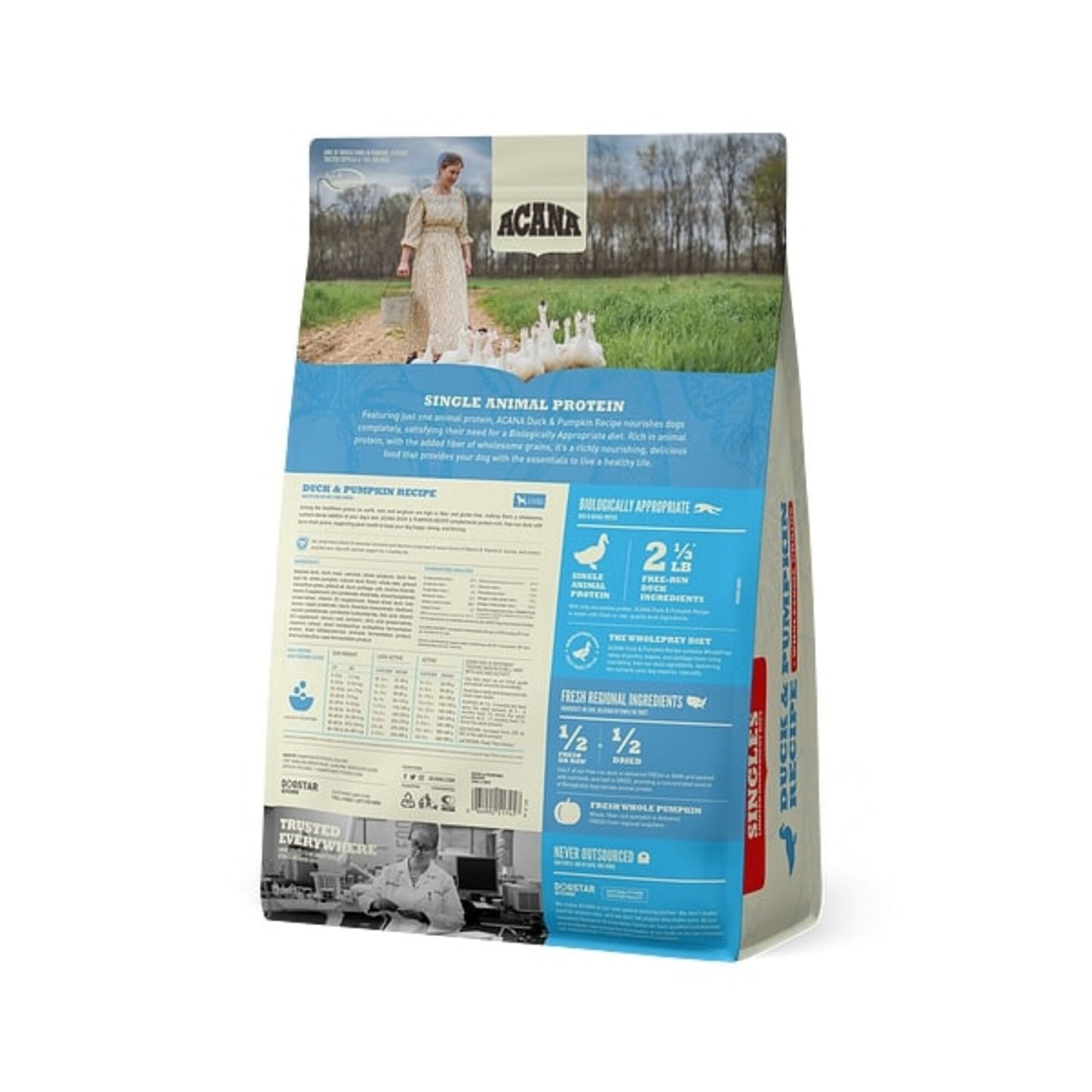 ACANA Singles + Wholesome Grains Limited Ingredient Diet Duck & Pumpkin Recipe Dry Dog Food