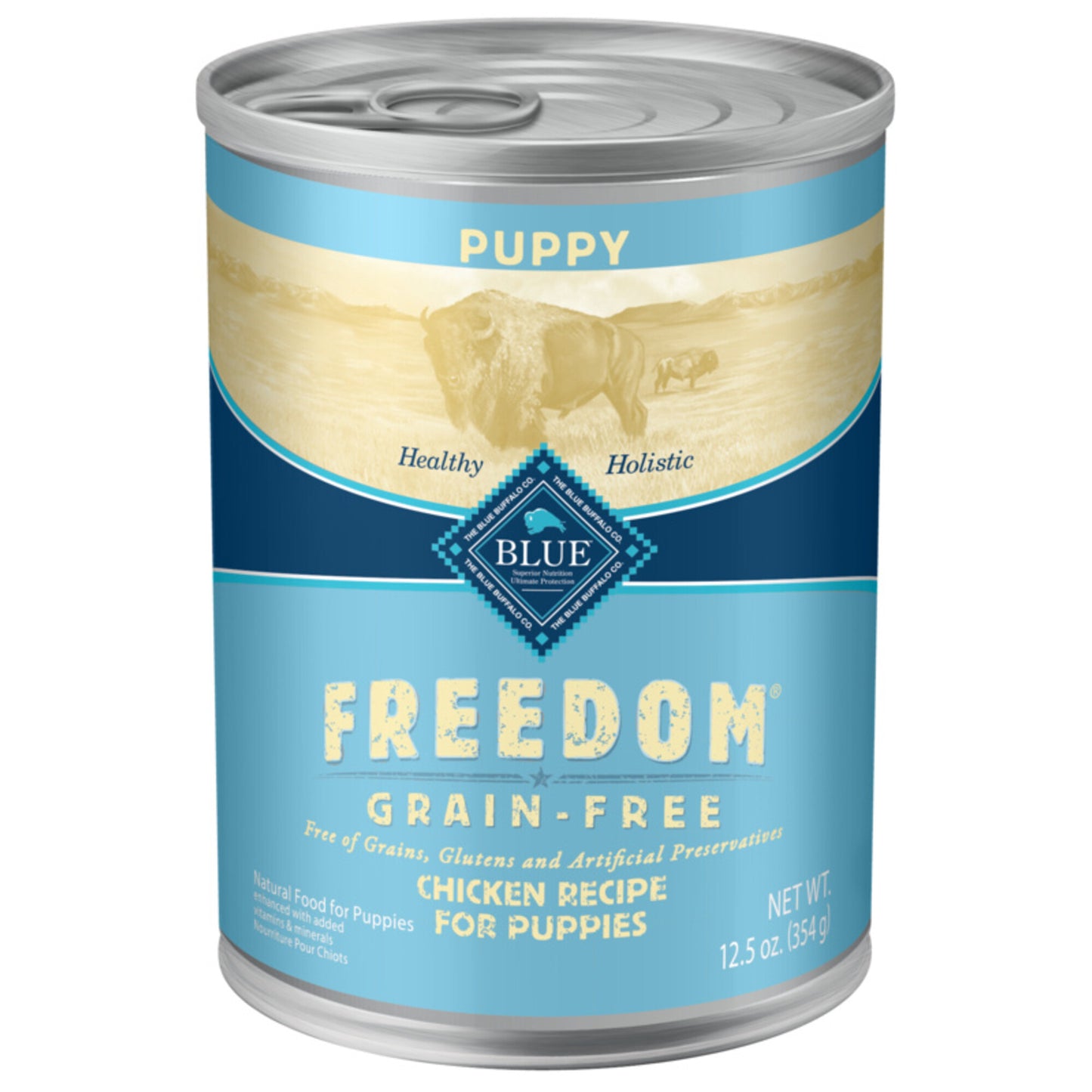 Blue Buffalo Freedom Grain Free Chicken Recipe Puppy Canned Dog Food