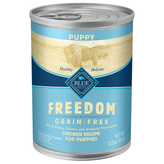 Blue Buffalo Freedom Grain Free Chicken Recipe Puppy Canned Dog Food