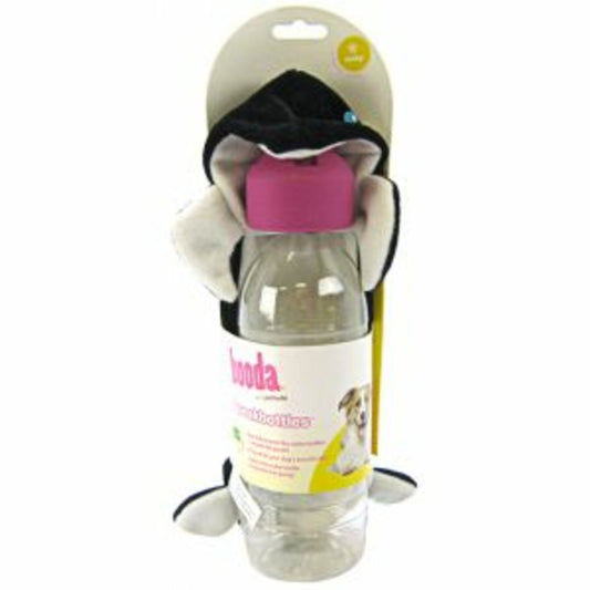 Petmate Squeak Bottle Shark Dog Toy