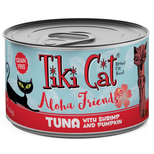 Tiki Cat Aloha Friends Grain Free Tuna with Shrimp and Pumpkin Canned Cat Food