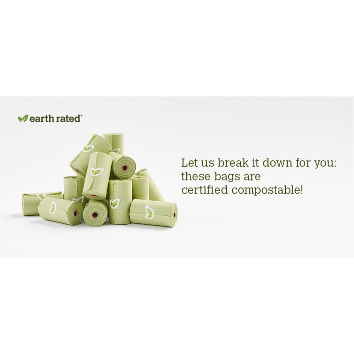 Earth Rated Refill Rolls Lavender Scented Waste Bags - 120 Count