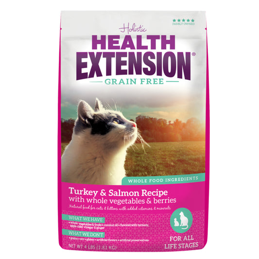 Health Extension Grain Free Salmon and Turkey Dry Cat Food
