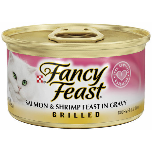 Fancy Feast Grilled Salmon and Shrimp Canned Cat Food