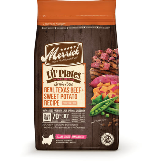 Merrick Lil' Plates Small Breed Grain Free Real Beef & Sweet Potato Dry Dog Food