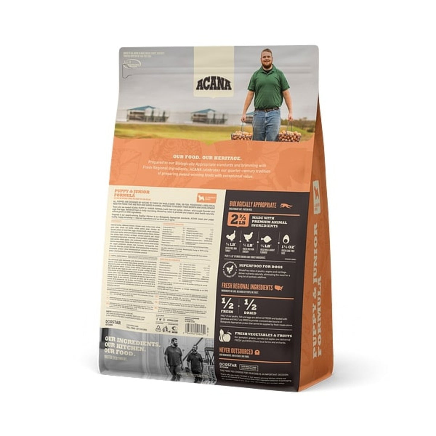 ACANA Puppy & Junior Formula Grain Free Dry Dog Food