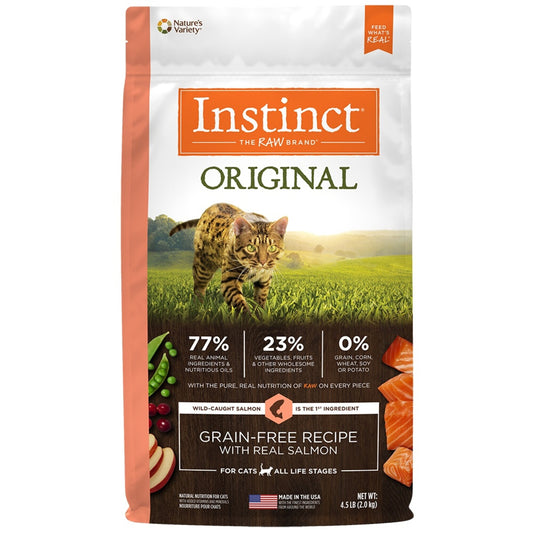 Instinct Original Grain Free Recipe with Real Salmon Natural Dry Cat Food
