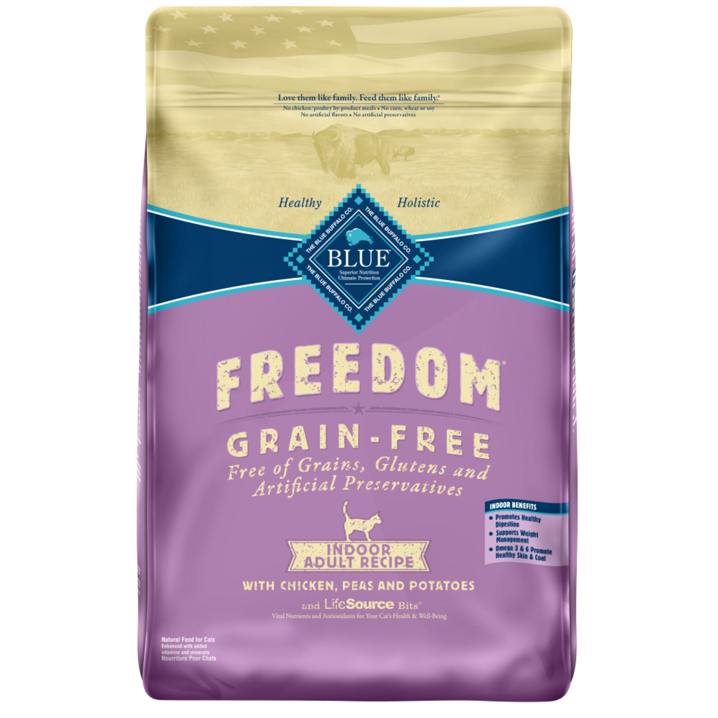 Blue Buffalo Freedom Grain Free Indoor Chicken Recipe Dry Cat Food