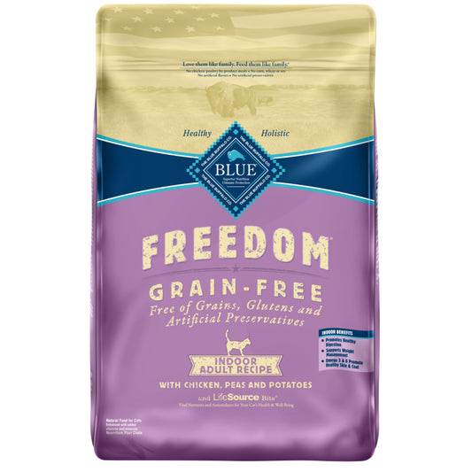 Blue Buffalo Freedom Grain Free Indoor Chicken Recipe Dry Cat Food
