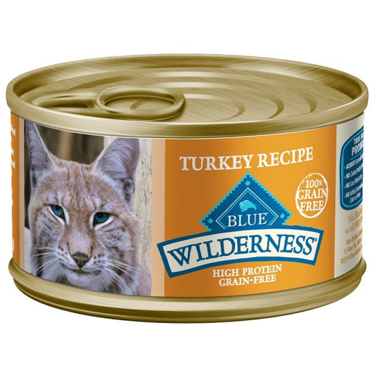 Blue Buffalo Wilderness Turkey Recipe Canned Cat Food
