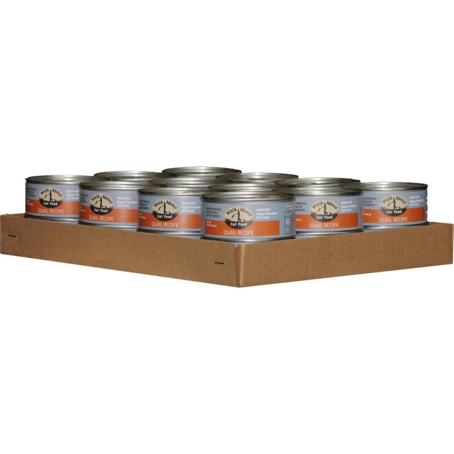 Walk About Grain Free Quail Recipe Canned Cat Food