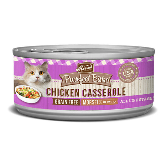Merrick Purrfect Bistro Chicken Casserole Grain Free Canned Cat Food