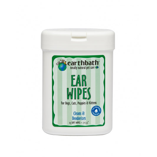 Earthbath Ear Wipes for Dogs and Cats