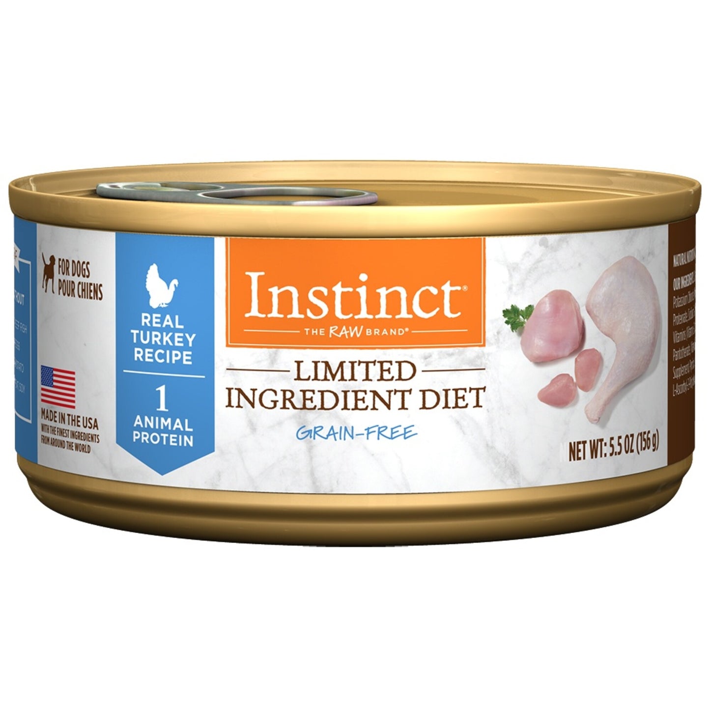 Instinct Grain Free LID Turkey Canned Dog Food