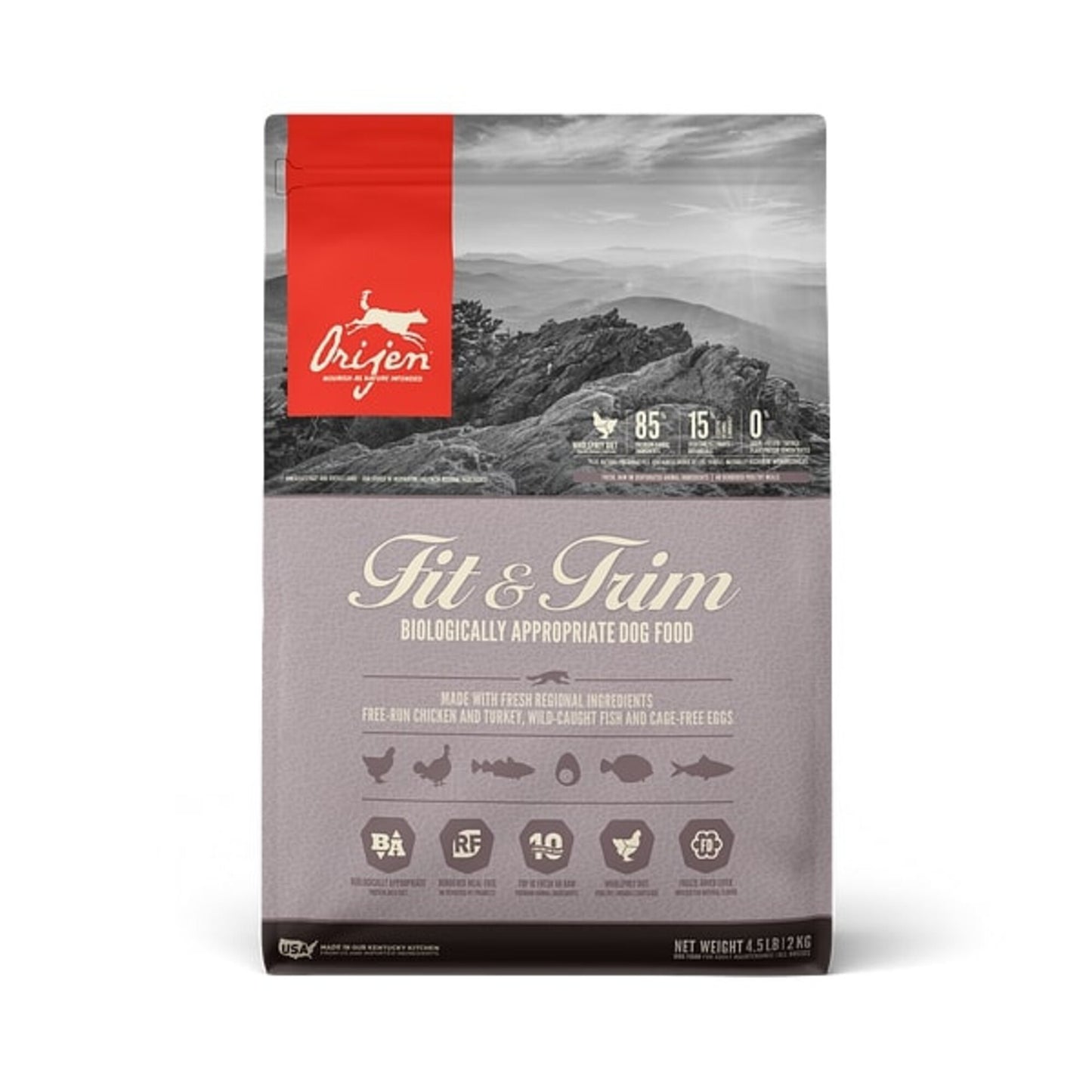 ORIJEN Grain Free Fit & Trim Dry Dog Food