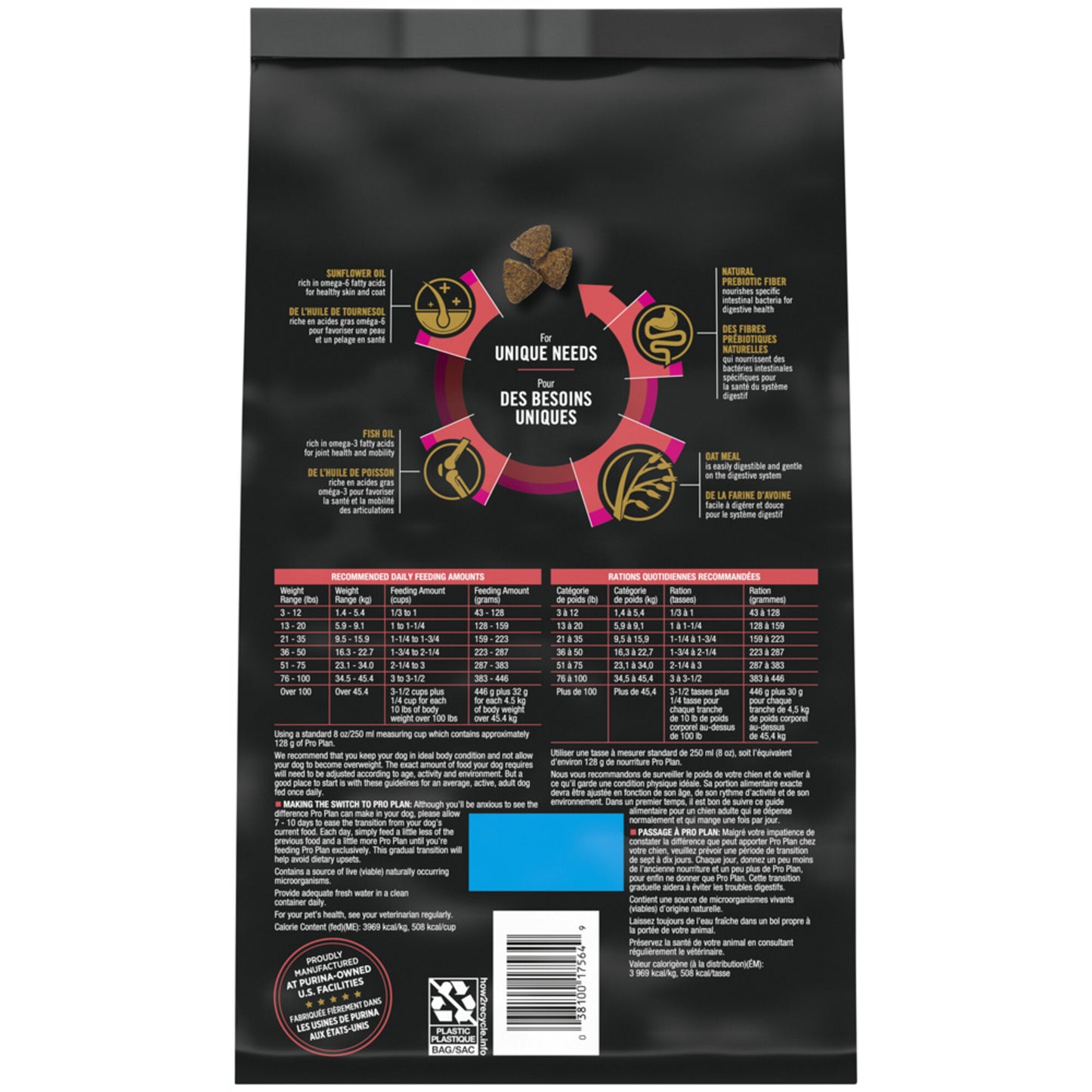 Purina Pro Plan High Protein Sensitive Skin & Sensitive Stomach Lamb & Oat Meal Formula Dry Dog Food