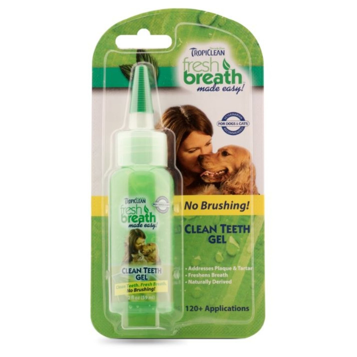 Tropiclean Fresh Breath Clean Teeth Gel for Dogs