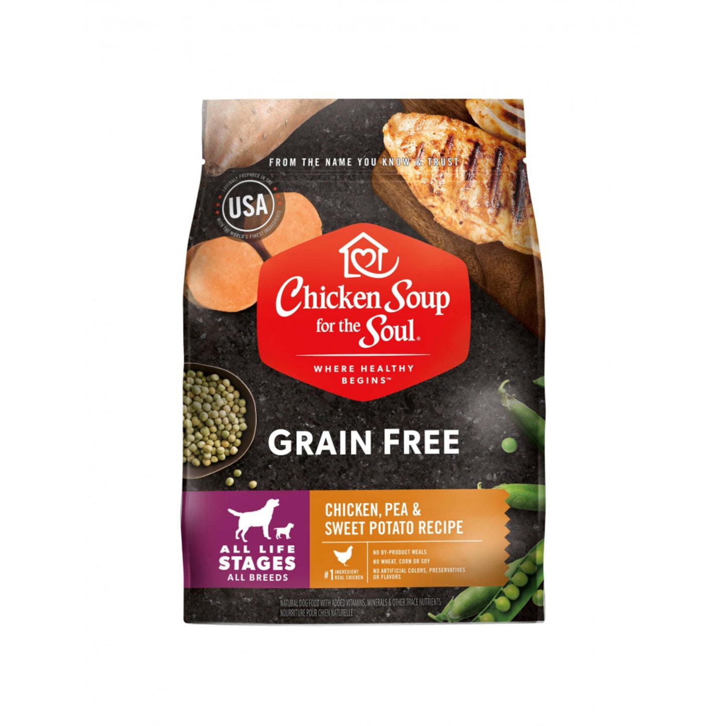 Chicken Soup For The Soul Grain Free Chicken, Turkey and Pea Dry Dog Food
