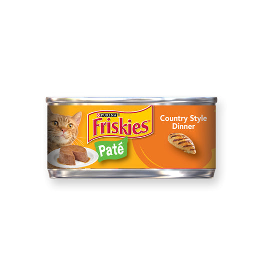 Friskies Pate Country Style Dinner Canned Cat Food