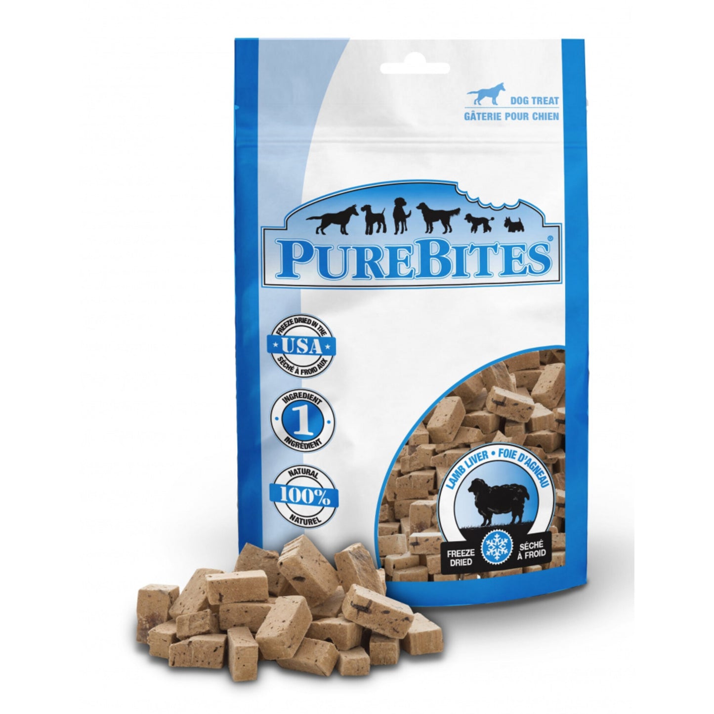 PureBites Lamb Freeze Dried Raw Dog Treats