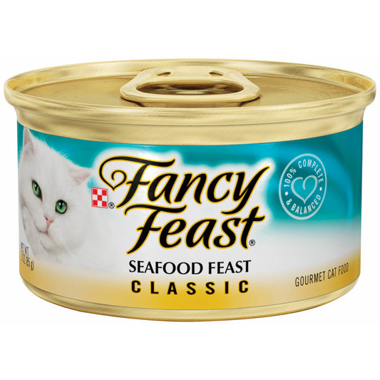 Fancy Feast Gourmet Seafood Canned Cat Food