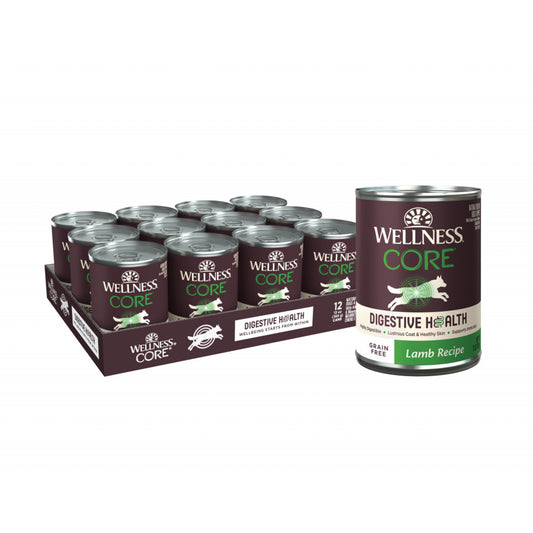 Wellness Core Digestive Health Grain Free Lamb Recipe Canned Dog Food