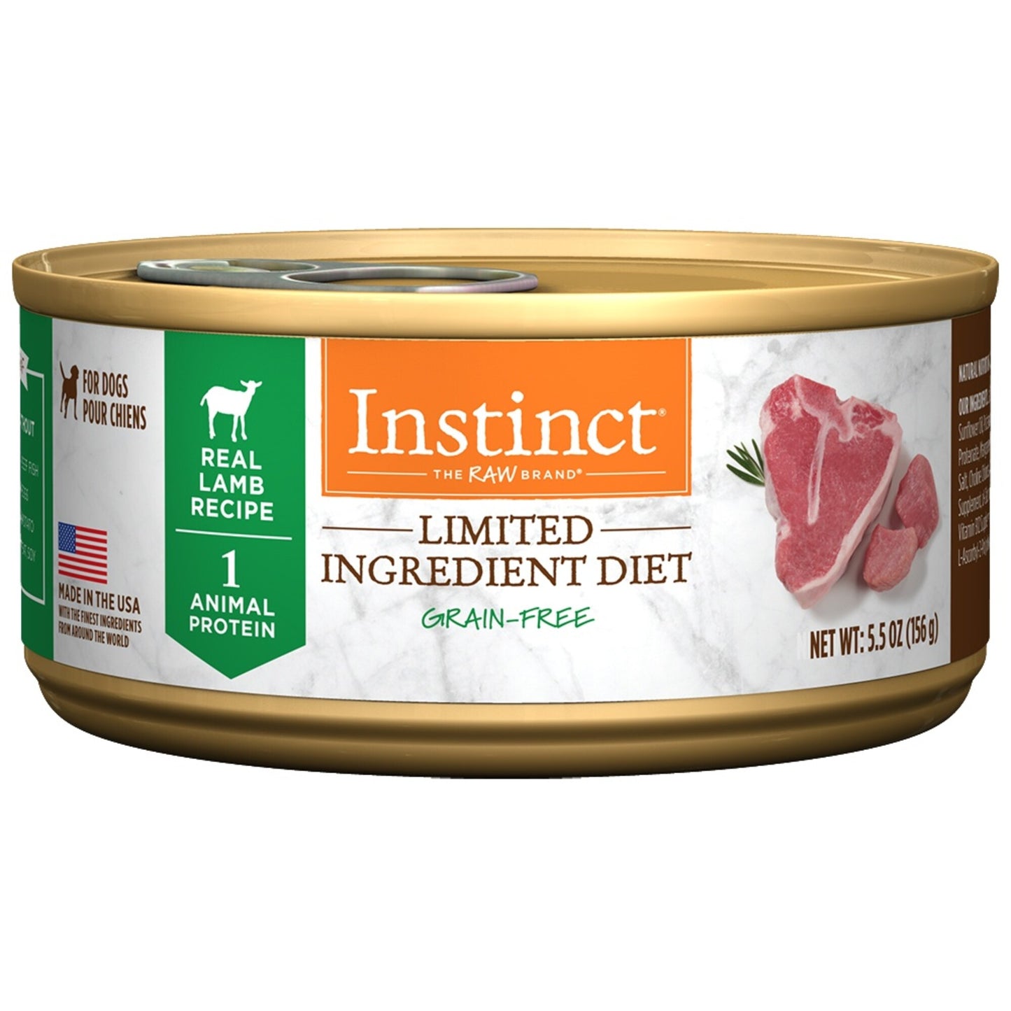 Instinct Grain Free LID Lamb Canned Dog Food