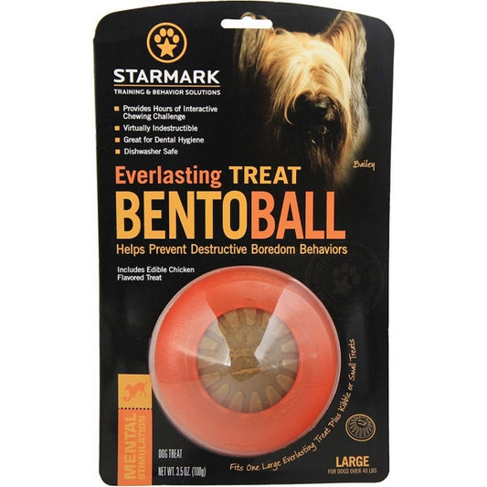 Starmark Everlasting Treat Bento Ball Dog Chew Toy