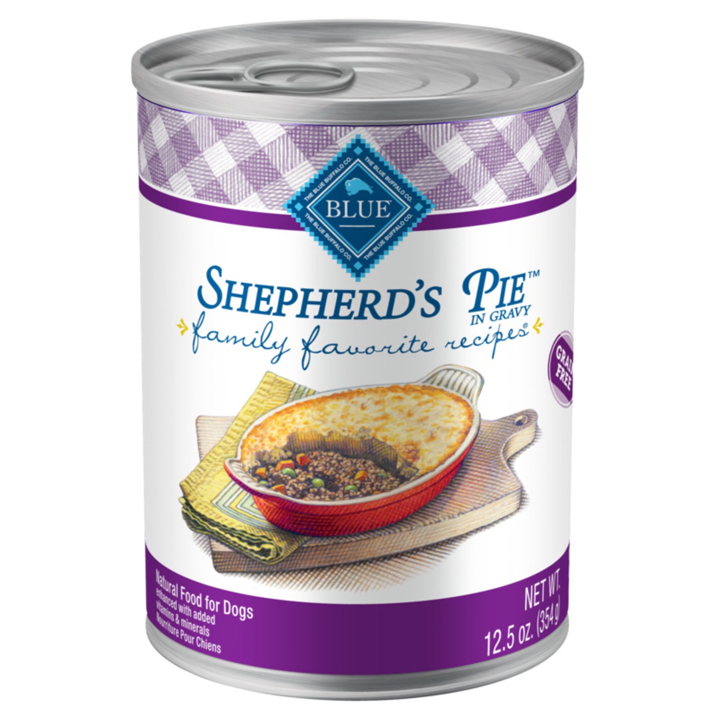 Blue Buffalo Family Favorites Shepherd's Pie Canned Dog Food