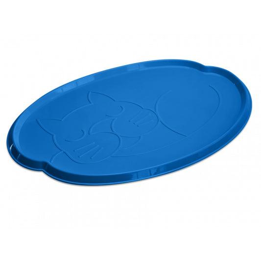 Van Ness Cat Dinner Mat with Rimmed Sides