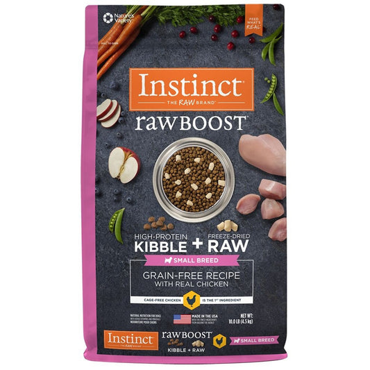 Instinct Raw Boost Small Breed Grain-Free Chicken Meal Dry Dog Food