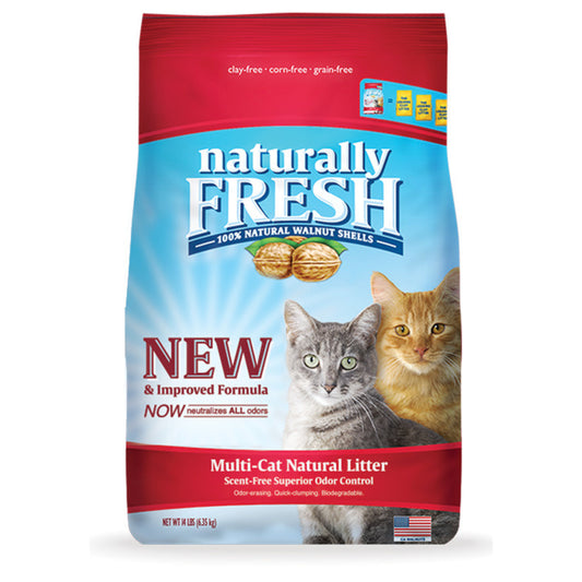 Naturally Fresh Multi-Cat Quick Clumping Cat Litter
