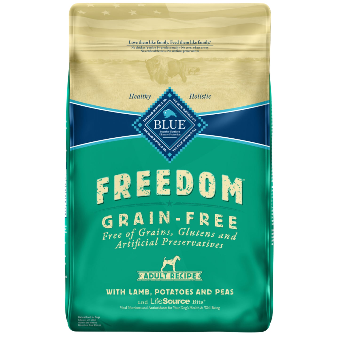 Blue Buffalo Freedom Adult Lamb Recipe Dry Dog Food