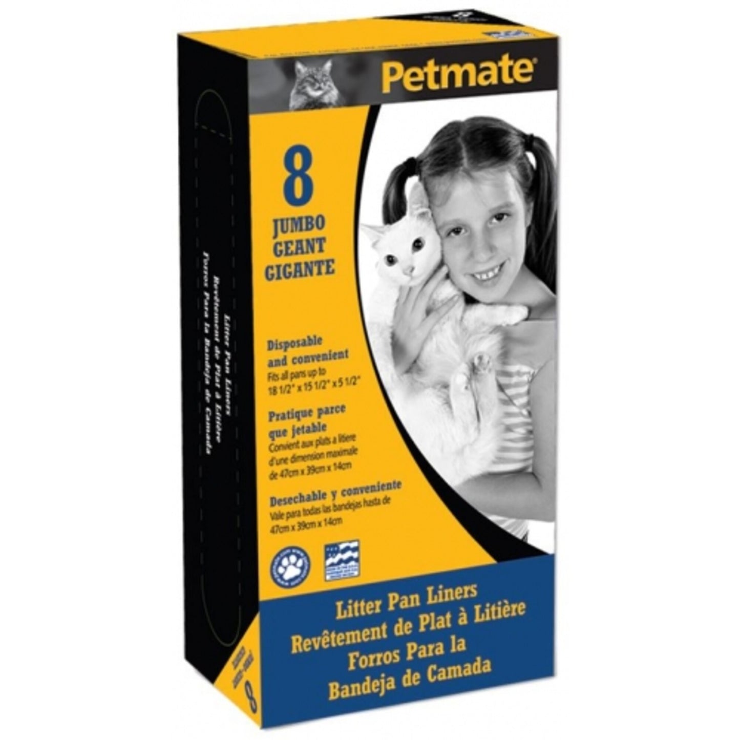 Petmate Disposable Plastic Cat Litter Liner