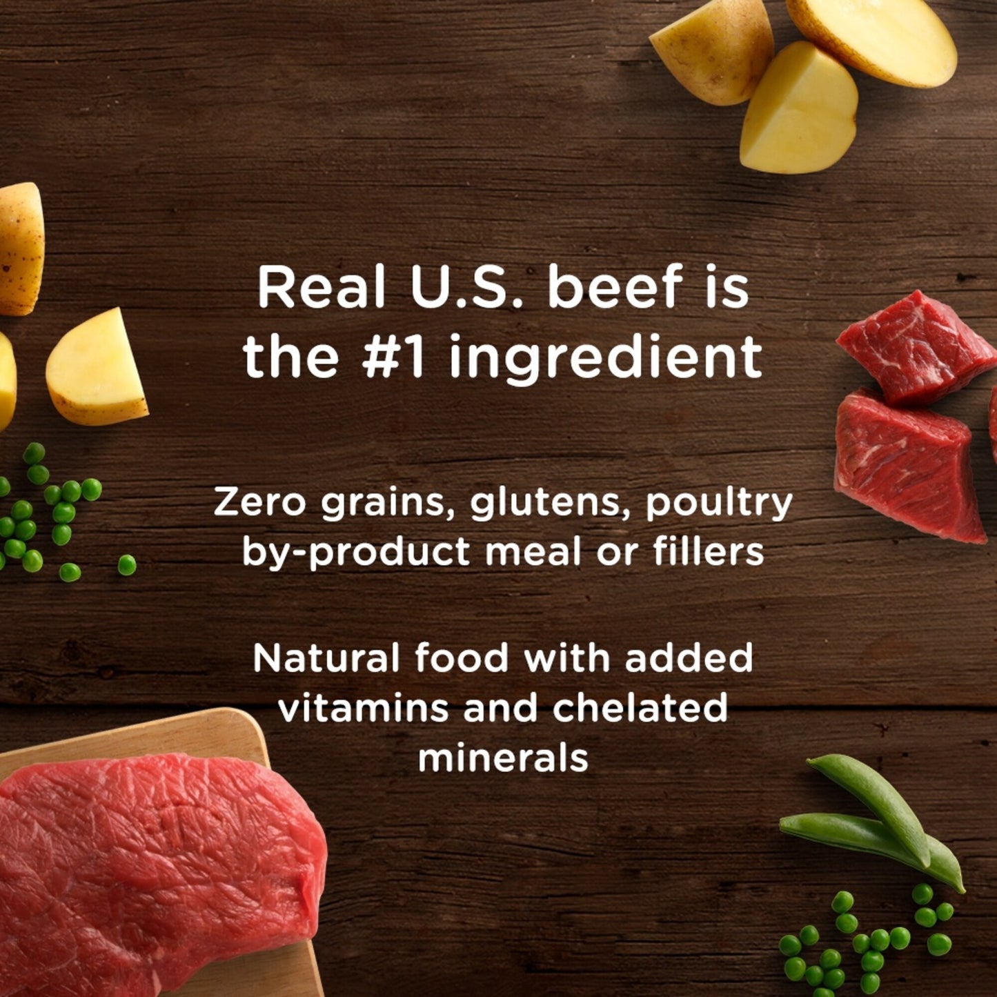 Rachael Ray Nutrish Zero Grain Natural Beef, Bison, & Potato Dry Dog Food